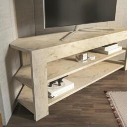 "Rackhams Rita Modern Tv Stand TV Cabinet for TV's up to 52"" - White" - thumbnail 6