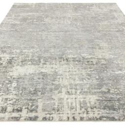 Rackhams Stellar ST12 Distressed Silver Rug - 80x150cm - thumbnail 4