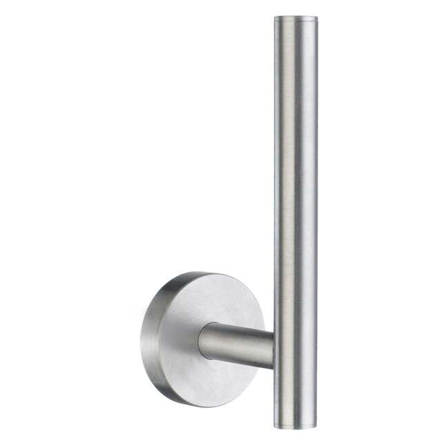 Rackhams Brushed Chrome Spare Toilet Roll Holder