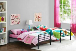 Rackhams Bunk Bed Convertible Metal Black - Single - thumbnail 3