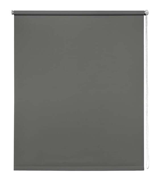 Rackhams Grey Trimmable Thermal Blackout Roller Blinds - 120cm - image 1