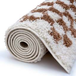 Rackhams Moodi Shaggy Terra Pixelate Rug - 160X230 cm - thumbnail 6