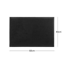 Rackhams Ribbed Harmony Indoor/Outdoor Entrance Door Mat - 120 x 80cm Extra Large - thumbnail 4