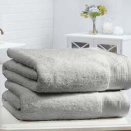Rackhams Balborough Egyptian Cotton 2 Piece Towel Bale - Turquoise - thumbnail 3