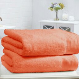 Rackhams Balborough Egyptian Cotton 2 Piece Towel Bale - Turquoise - thumbnail 4