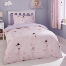 Rackhams Dancing Fairies Reversible Duvet Cover Set - Double - thumbnail 1
