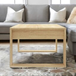 Rackhams Rectangular Coffee Table Living Room Furniture Oak - thumbnail 4