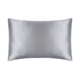 Rackhams 100% Mulberry Silk Pillowcase - Platinum - One Size - Platinum - 100% Silk - thumbnail 1