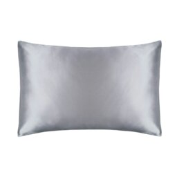 Rackhams 100% Mulberry Silk Pillowcase - Platinum - One Size - Platinum - 100% Silk - thumbnail 2