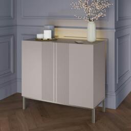Rackhams Frank Olsen Iona Tall Sideboard - Grey - thumbnail 1
