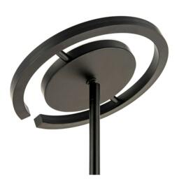 Rackhams RGB and CCT Modern LED Floor Lamp in Matte Black with Remote Control - thumbnail 4