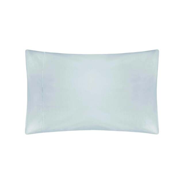 Rackhams 400 Thread Count Egyptian Cotton Housewife Pillowcase - Duck Egg Blue - One Size - Duck Egg Blue - 100% Egyptian Cotton - image 1