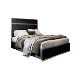 Rackhams Bentley Upholstered Soft Velvet Metal Bed Frame - Black - Black - Single - thumbnail 6