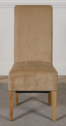 Rackhams Montana Fabric Dining Chair - Beige - 1 - thumbnail 1