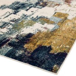 Rackhams Nova NV22 Mustard Multi Rug - 120x170cm - thumbnail 4
