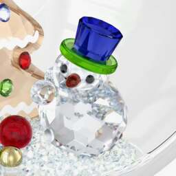 Rackhams Holiday Cheers Tree Snowman Ball Ornament 5701509 - thumbnail 4