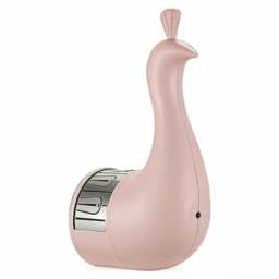Rackhams Remote-controlled Colorful Night Light Peacock Projection Lamp - Pink - thumbnail 1
