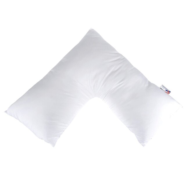 Rackhams Luxury Hotel Quality Super Microfibre V Shaped Pillow - image 1