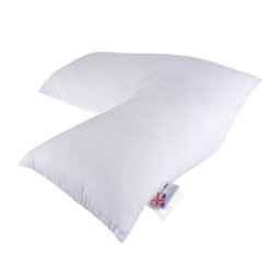 Rackhams Luxury Hotel Quality Super Microfibre V Shaped Pillow - thumbnail 2