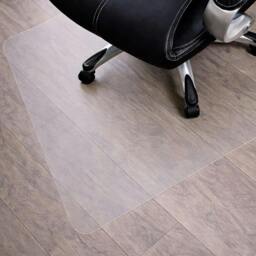 Rackhams Polycarbonate Chair Mat for Hard Floors – Clear Rectangular Office Floor Protector - Multiple Sizes - 90 x 120 cm - thumbnail 6