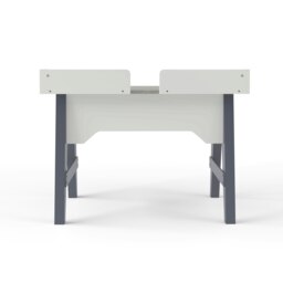 Rackhams Truro Office Writing Desk in Grey - thumbnail 3