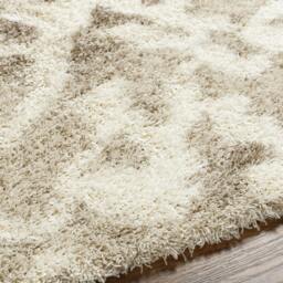 Rackhams Urban Shag-Modern Beige Brown Ivory Cream Soft Plush Pile Rug - 130 x 170 cm - thumbnail 3