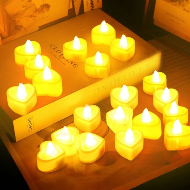Rackhams Creative Wedding Birthday Wedding Venue Decoration Led Electronic Candle Lights - image 1