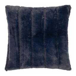 Rackhams Empress Cushion Cover - Navy - 45 x 45cm - Navy - 100% Polyester - thumbnail 1