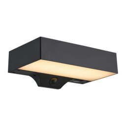 Rackhams Monay Square Solar - Wall light - Black - 1 - thumbnail 1