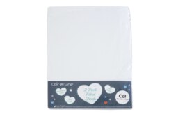 Rackhams Fitted Sheet Cot - White - thumbnail 3