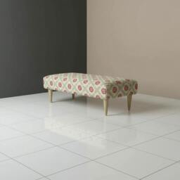 Rackhams Elegant Hallway Ottoman Non-Storage Bench with Stitched Top – Premium Designer Footstool - 38 x 18 Inches (97 x 46cm) - thumbnail 2