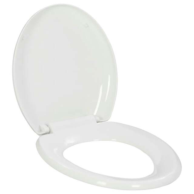 Rackhams Soft-close Toilet Seat with Quick-release Design White