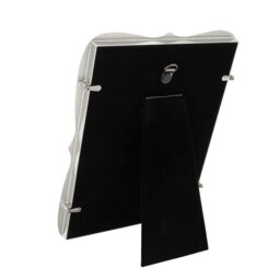 Rackhams Christening Picture Frame Nickel Plated with Diamante Cross and Stars - thumbnail 4