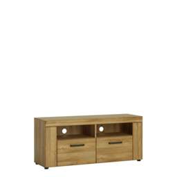 Rackhams Cortina 2 Drawer TV Cabinet in Grandson Oak - 1