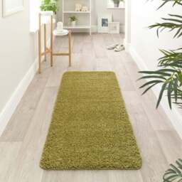 Rackhams Tufted Washable Rug – Olive Green - 140X200 cm - thumbnail 6