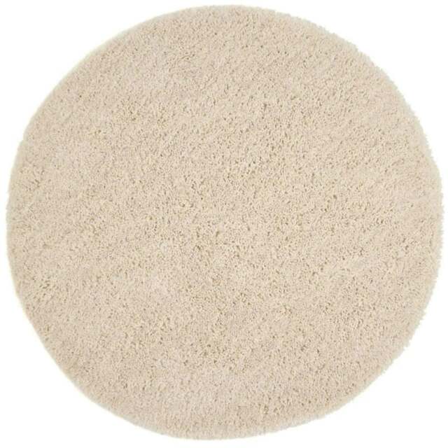 Rackhams Chicago Cream Shaggy Rug - Ø 133 cm - image 1