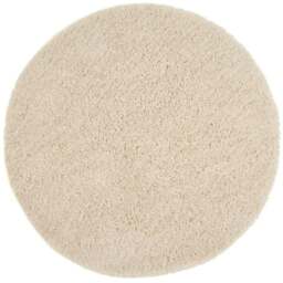 Rackhams Chicago Cream Shaggy Rug - Ø 133 cm