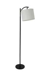 Rackhams Floor Lamp with Foot Switch - White - One Size - thumbnail 3