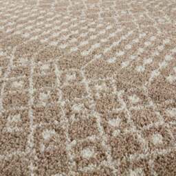 Rackhams Moroccan Beige Shaggy Rug - 1020 - 140X200 cm - thumbnail 2