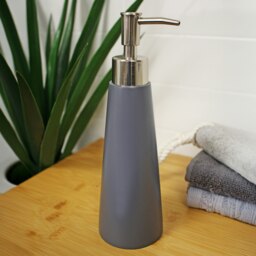 Rackhams Alto Grey 3 Piece Bathroom Accessory Set - thumbnail 2