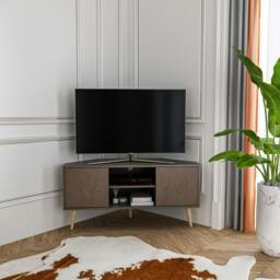 "Rackhams Lesson Corner TV Stand TV Unit TV Cabinet for TVs up to 55"" - Galaxy Vintage"