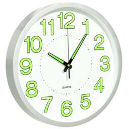 Rackhams Luminous Wall Clock White 30 cm - thumbnail 2