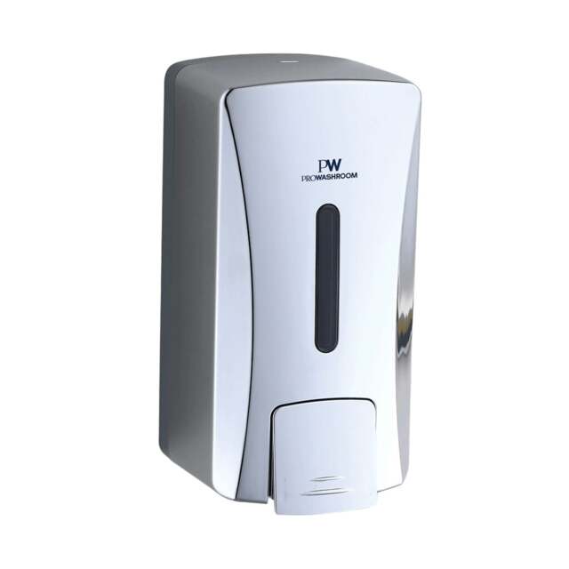 Rackhams 1000ml Soap Dispenser in Silver - image 1