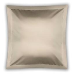 Rackhams Pima Cotton 450 Thread Count Oxford Continental Pillowcase - Oyster - One Size - Oyster - 100% Cotton - thumbnail 1