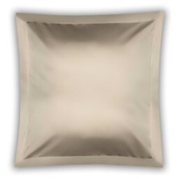 Rackhams Pima Cotton 450 Thread Count Oxford Continental Pillowcase - Oyster - One Size - Oyster - 100% Cotton - thumbnail 2