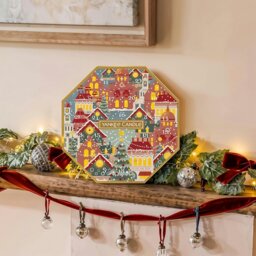 Rackhams Advent Calendar - 24 Tea Lights & 1 Tea Light Holder - Passport to the Holidays - thumbnail 5