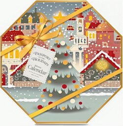 Rackhams Advent Calendar - 24 Tea Lights & 1 Tea Light Holder - Passport to the Holidays - thumbnail 4