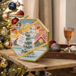 Rackhams Advent Calendar - 24 Tea Lights & 1 Tea Light Holder - Passport to the Holidays - thumbnail 2