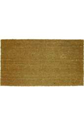 Rackhams Coir Solid Design Mat - 139 - 50X80 cm - thumbnail 1