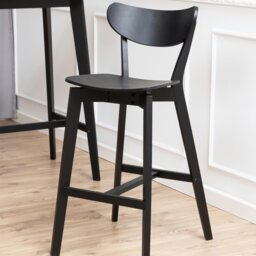 Rackhams Roxby Bar Stool in Oak Set of 2 - 1 - thumbnail 5